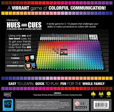 Hues and Cues Board Game