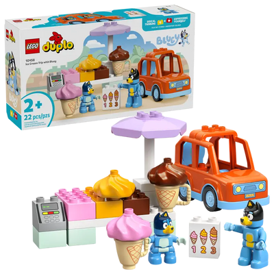 Lego DUPLO Ice Cream Trip with Bluey 10458
