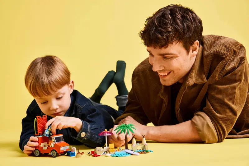 Lego Bluey's Beach & Family Car Trip 11202