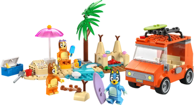 Lego Bluey's Beach & Family Car Trip 11202