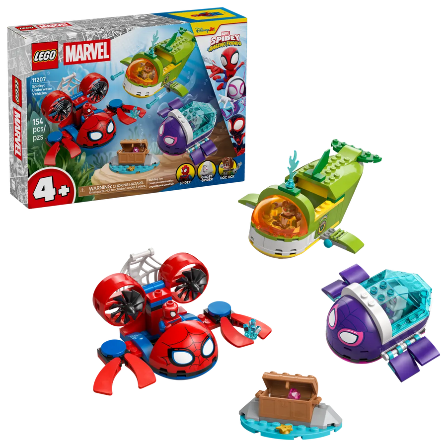 Lego Marvel Spidey: Underwater Vehicles