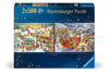 Ravensburger: Christmas Collection 2 x  500pc Jigsaw Puzzles