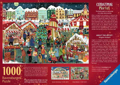 Ravensburger: Christmas Market, 1000pc Jigsaw Puzzle