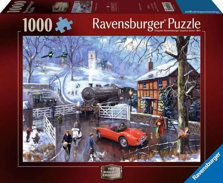 Ravensburger: Railway Crossing, 1000pc Jigsaw Puzzle