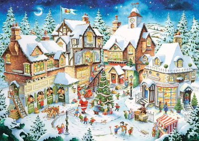 Ravensburger: Christmas Village Limited Edition, 1000pc Jigsaw Puzzle