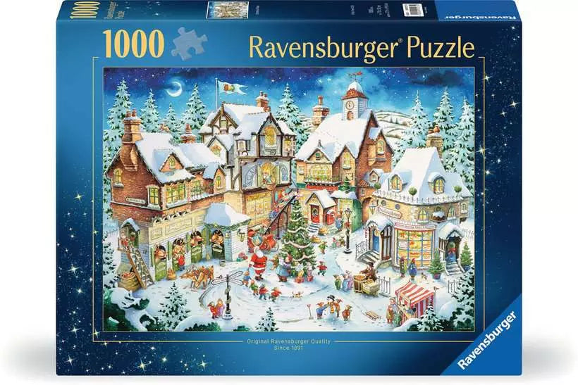 Ravensburger: Christmas Village Limited Edition, 1000pc Jigsaw Puzzle