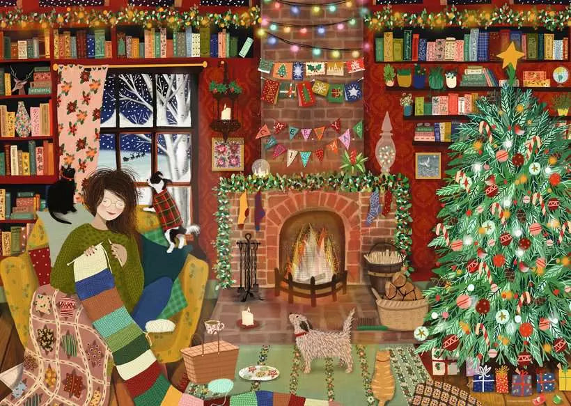 Ravensburger: Home for Christmas, 1000pc Jigsaw Puzzle