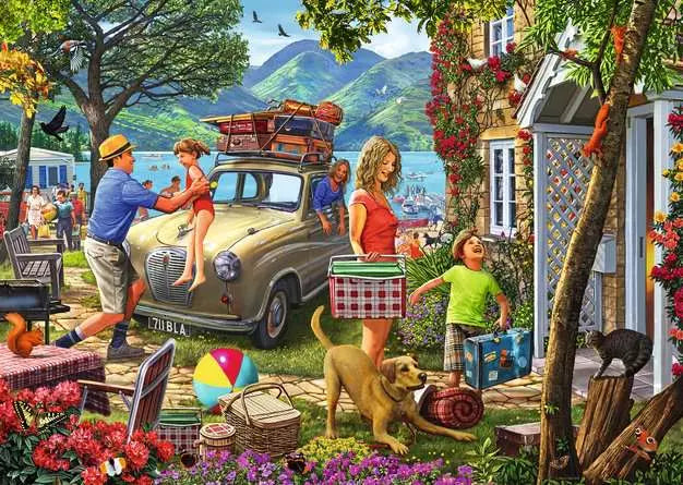Ravensburger, Holiday Cottage, 1000pc Jigsaw Puzzle