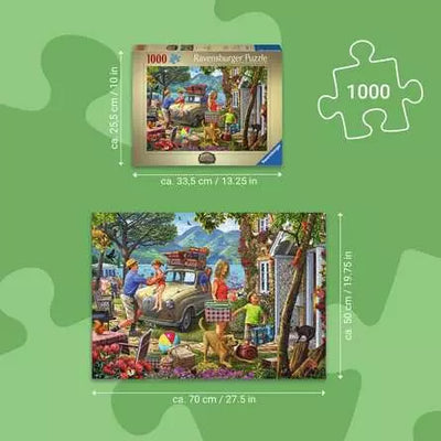 Ravensburger, Holiday Cottage, 1000pc Jigsaw Puzzle