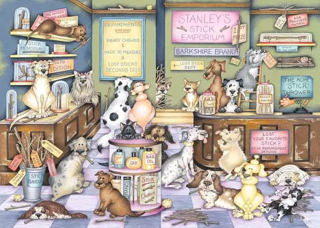 Ravensburger, Stanley’s Stick Emporium, 1000pc Jigsaw Puzzle