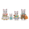 Sylvanian Families Latte Cat Family