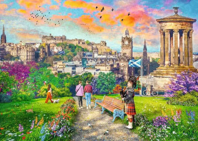 Ravensburger Jigsaw Puzzle: Edinburgh Romance - 1000 Piece