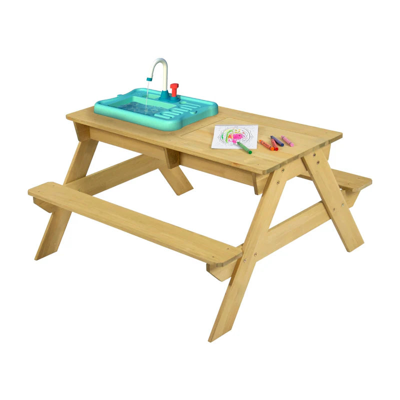 TP Toys Splash & Play Wooden Picnic Table