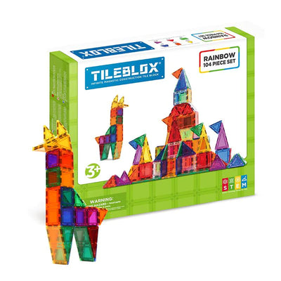Tileblox Rainbow 104pc