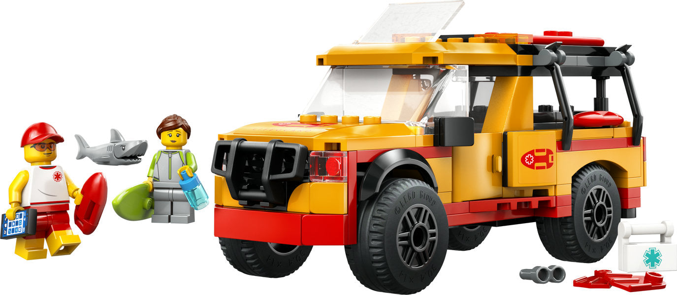 Lego City Lifeguard Beach Rescue Truck