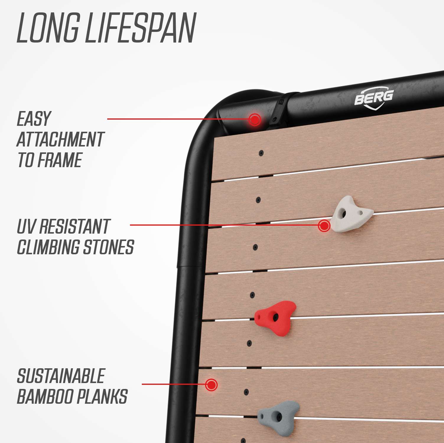 BERG PLAYBASE CLIMBING WALL (NEW)