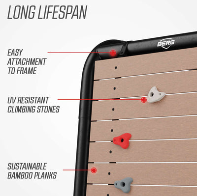 BERG PLAYBASE CLIMBING WALL (NEW)