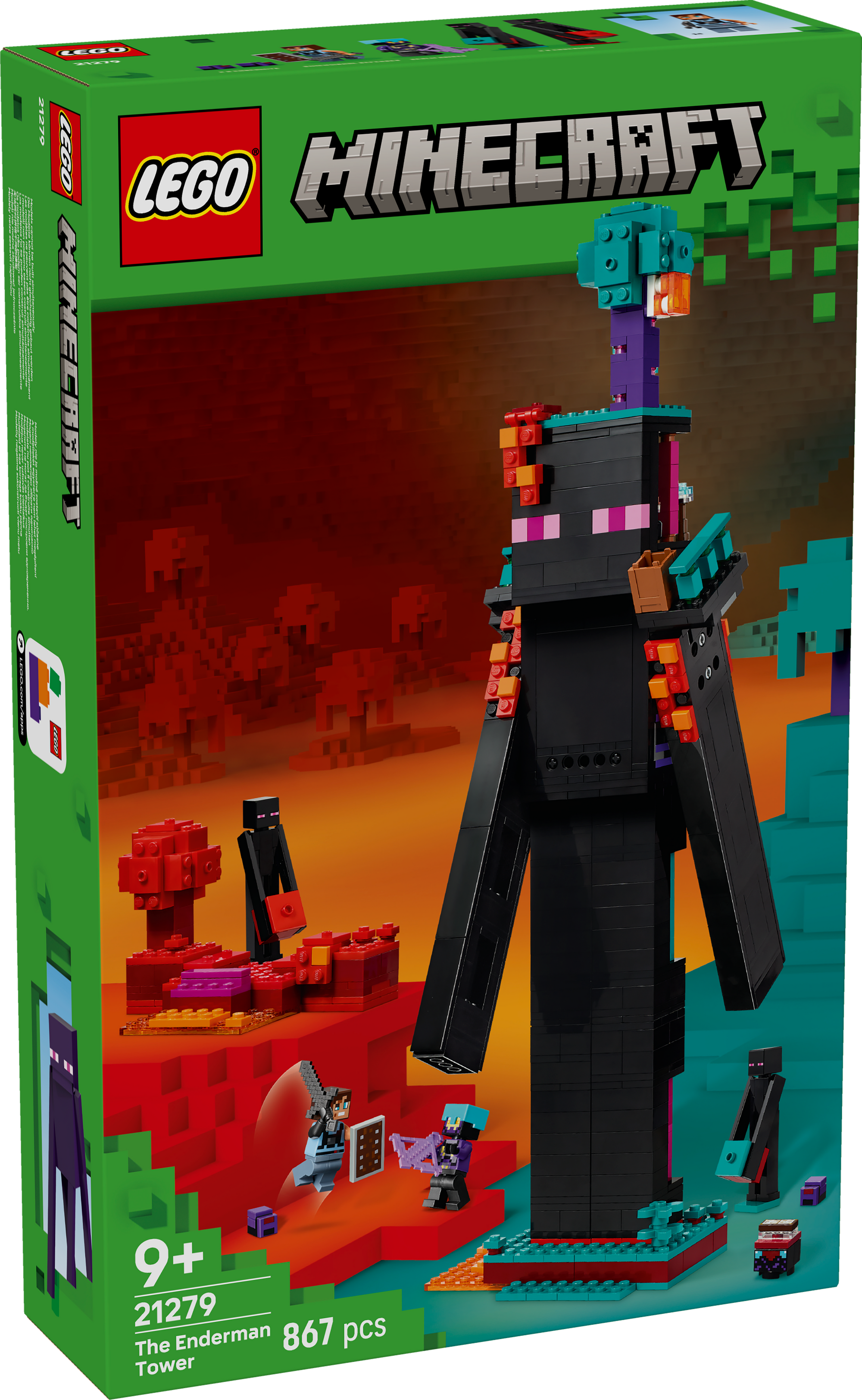 Lego Minecraft The Enderman Tower