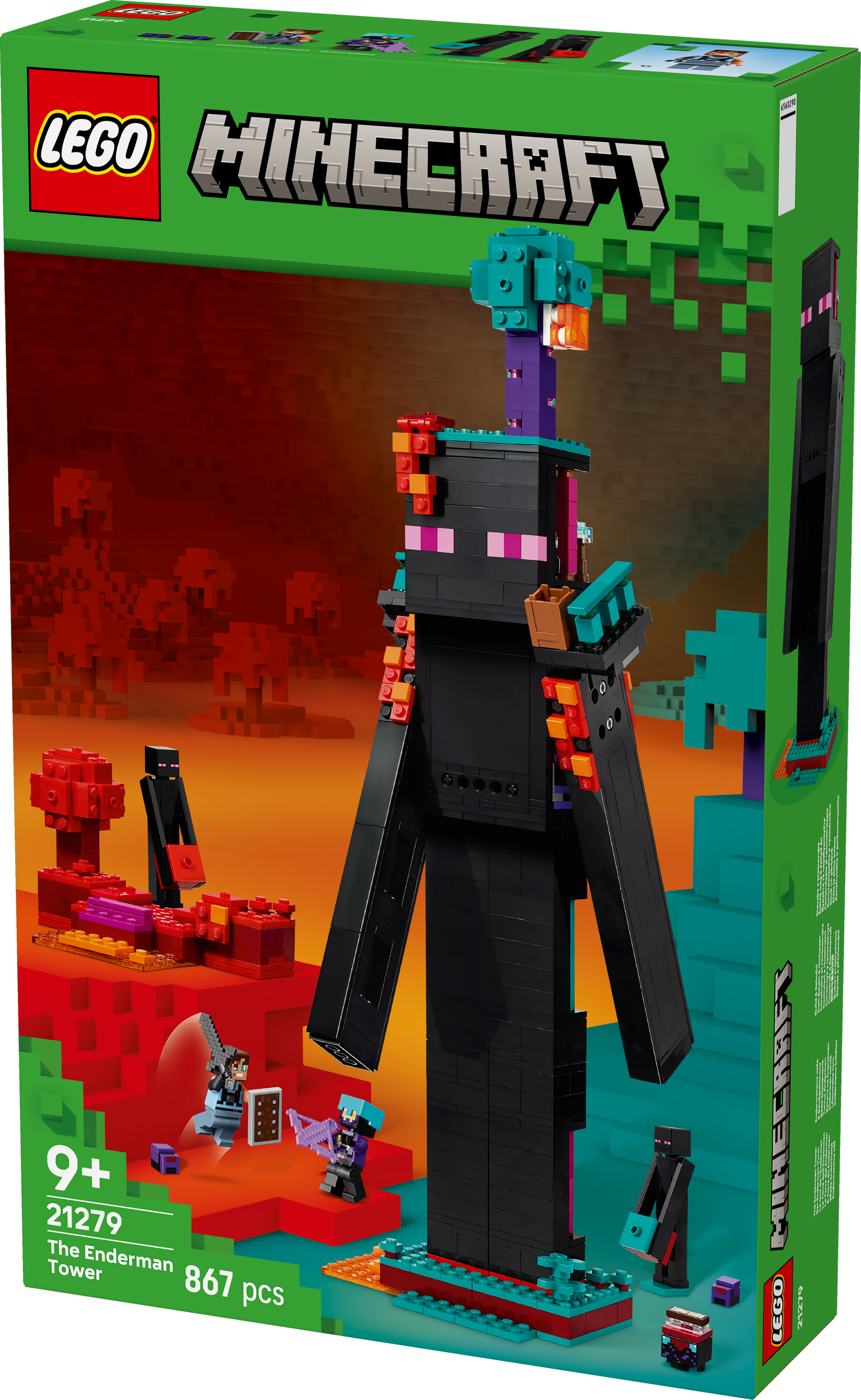 Lego Minecraft The Enderman Tower