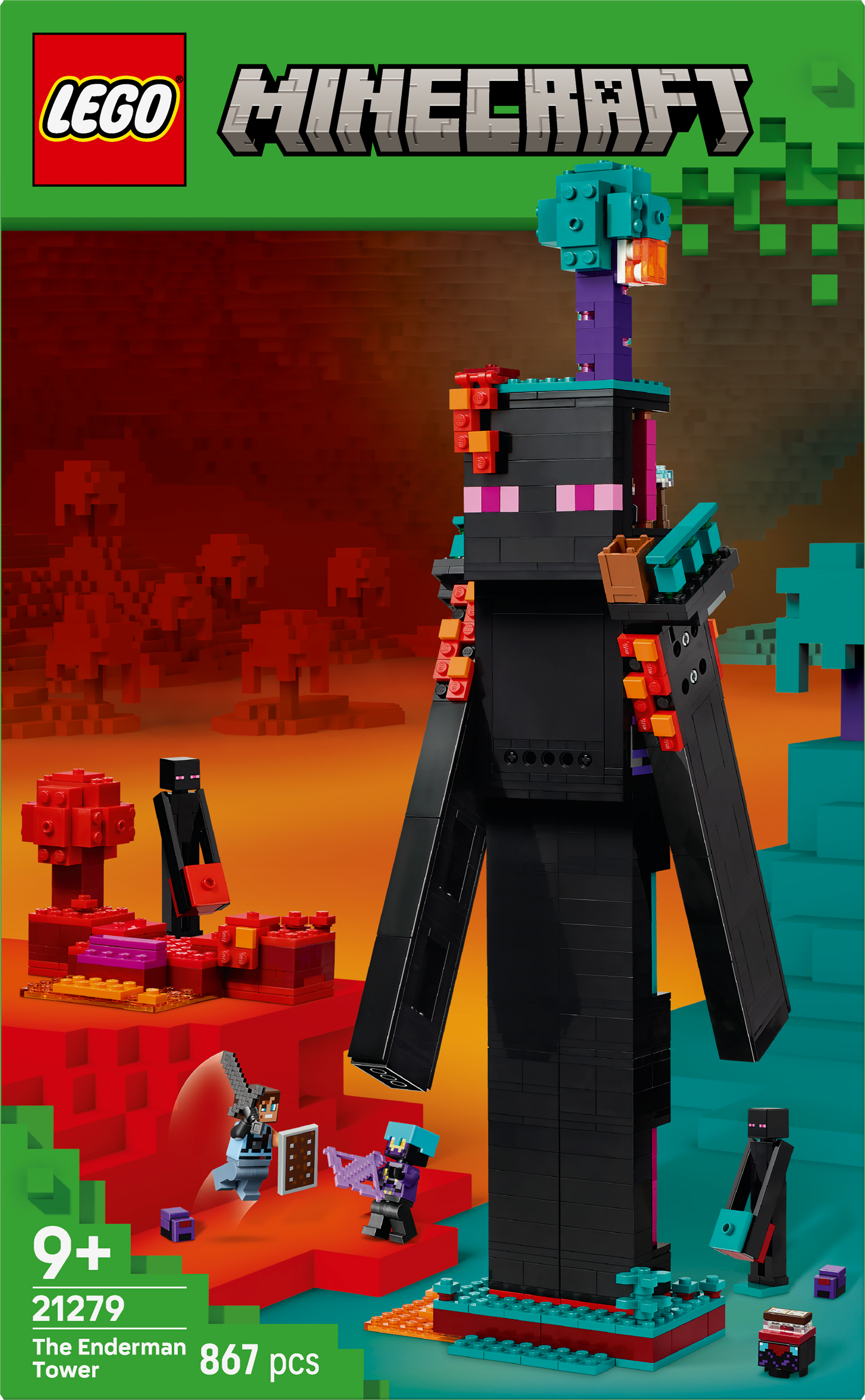 Lego Minecraft The Enderman Tower