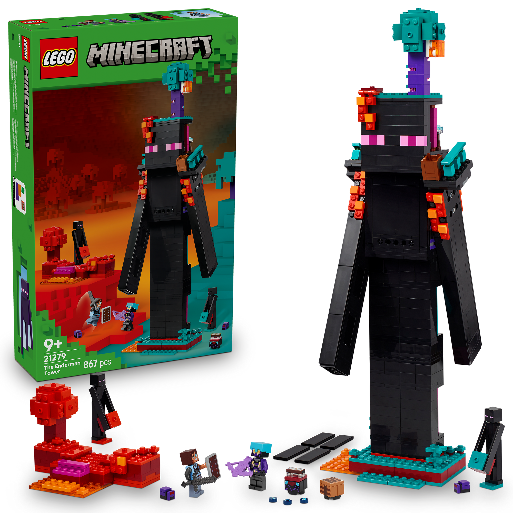 Lego Minecraft The Enderman Tower