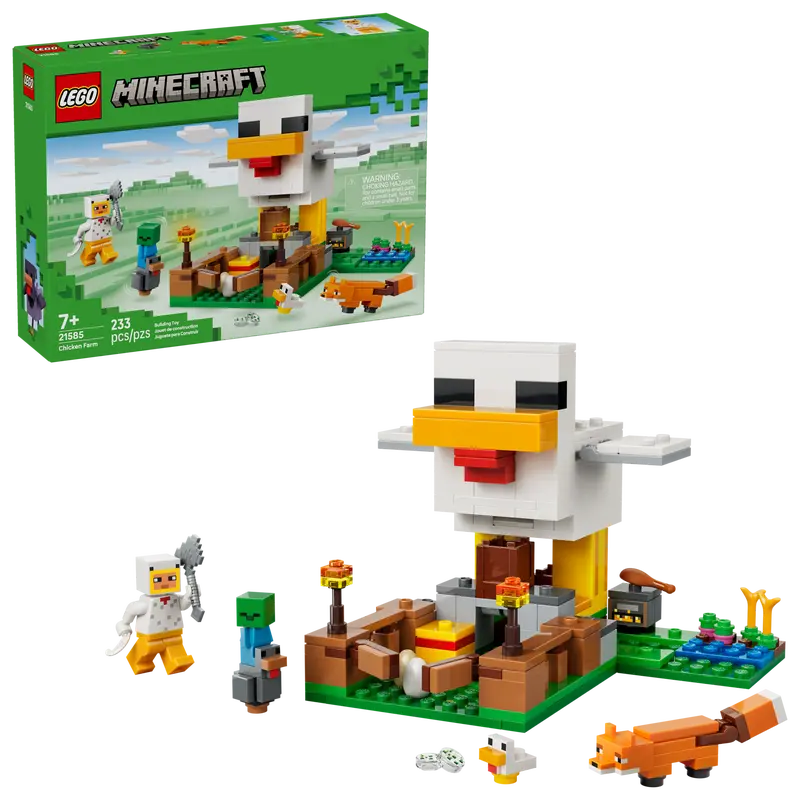 Lego Minecraft Chicken Farm