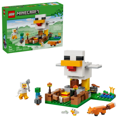 Lego Minecraft Chicken Farm