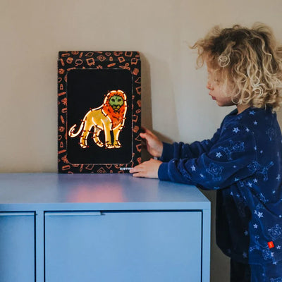 KIDYNEON ILLUMINATED WALL DECORATION: ANIMALS