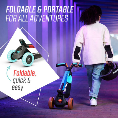 BERG Nexo Foldable Lights LED-deck Red
