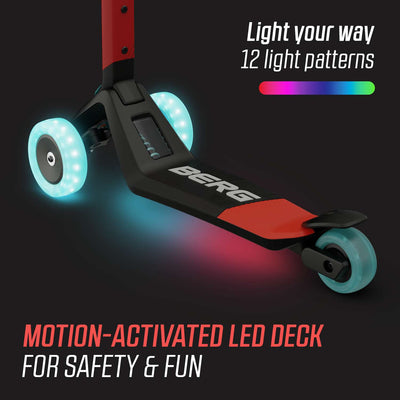 BERG Nexo Foldable Lights LED-deck Red