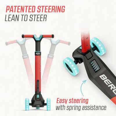 BERG Nexo Foldable Lights LED-deck Red