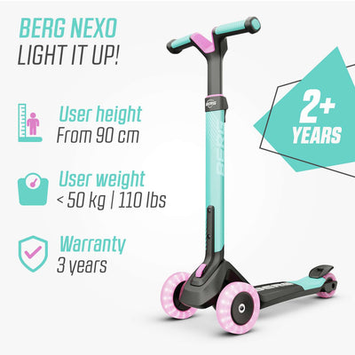 BERG Nexo Foldable Lights LED-deck Mint