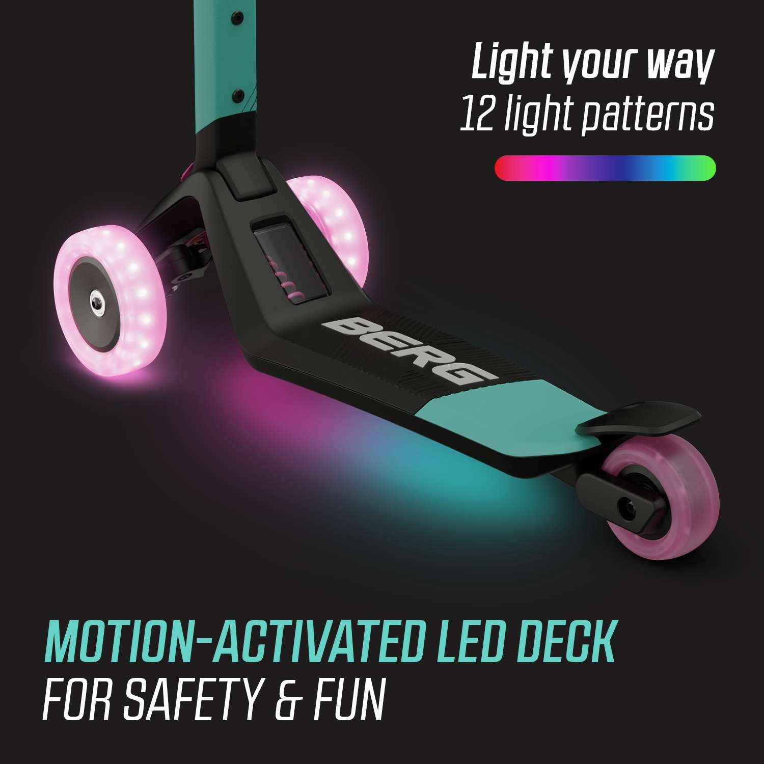 BERG Nexo Foldable Lights LED-deck Mint