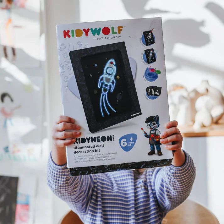 KIDYNEON ILLUMINATED WALL DECORATION MULTI PACK