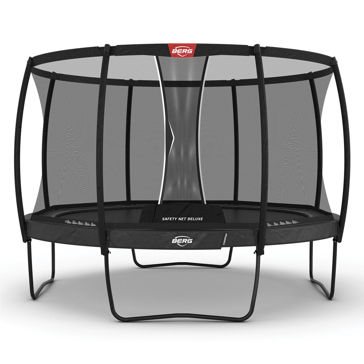 BERG Champion 14ft Trampoline + Safety Net Deluxe