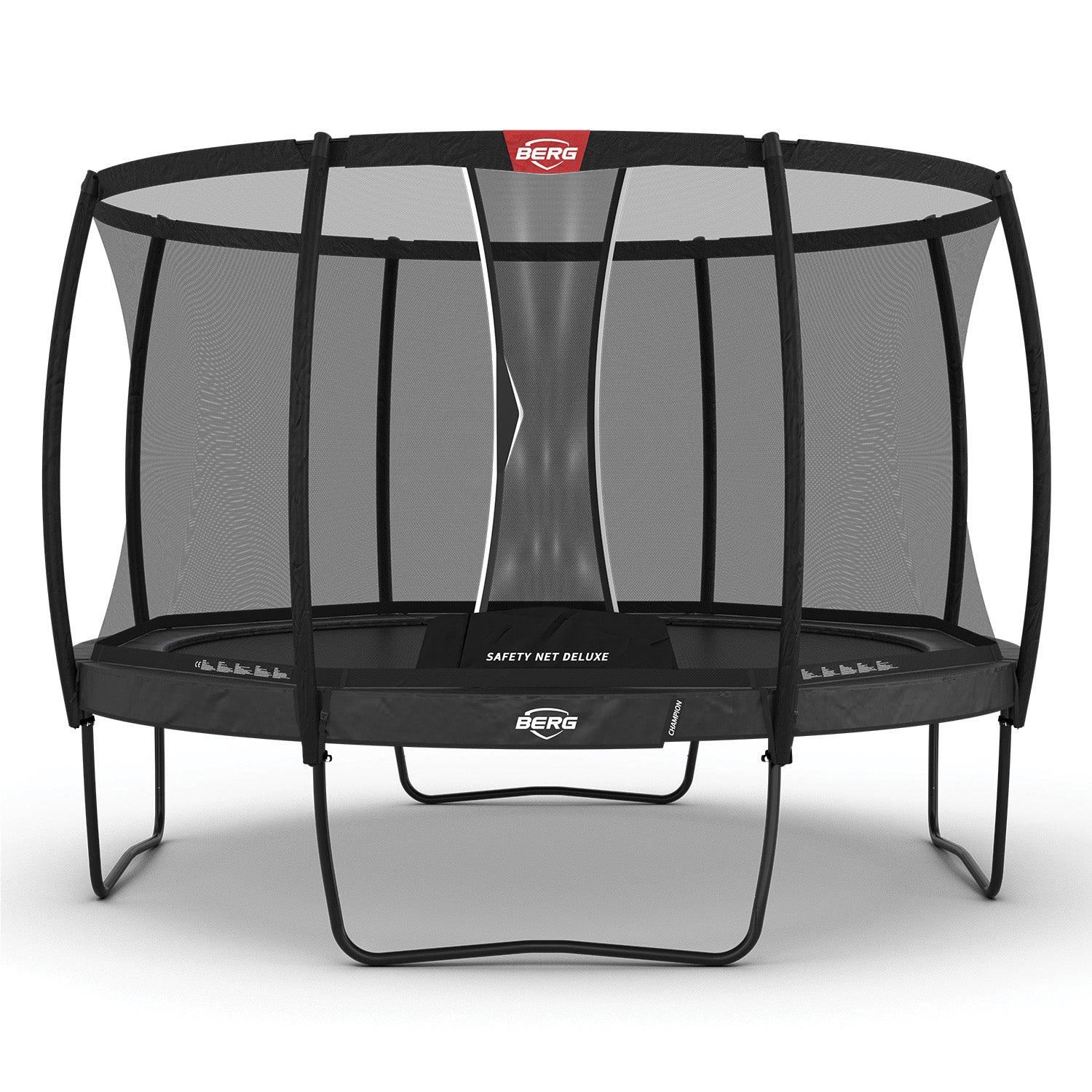 BERG Champion 14ft Trampoline + Safety Net Deluxe