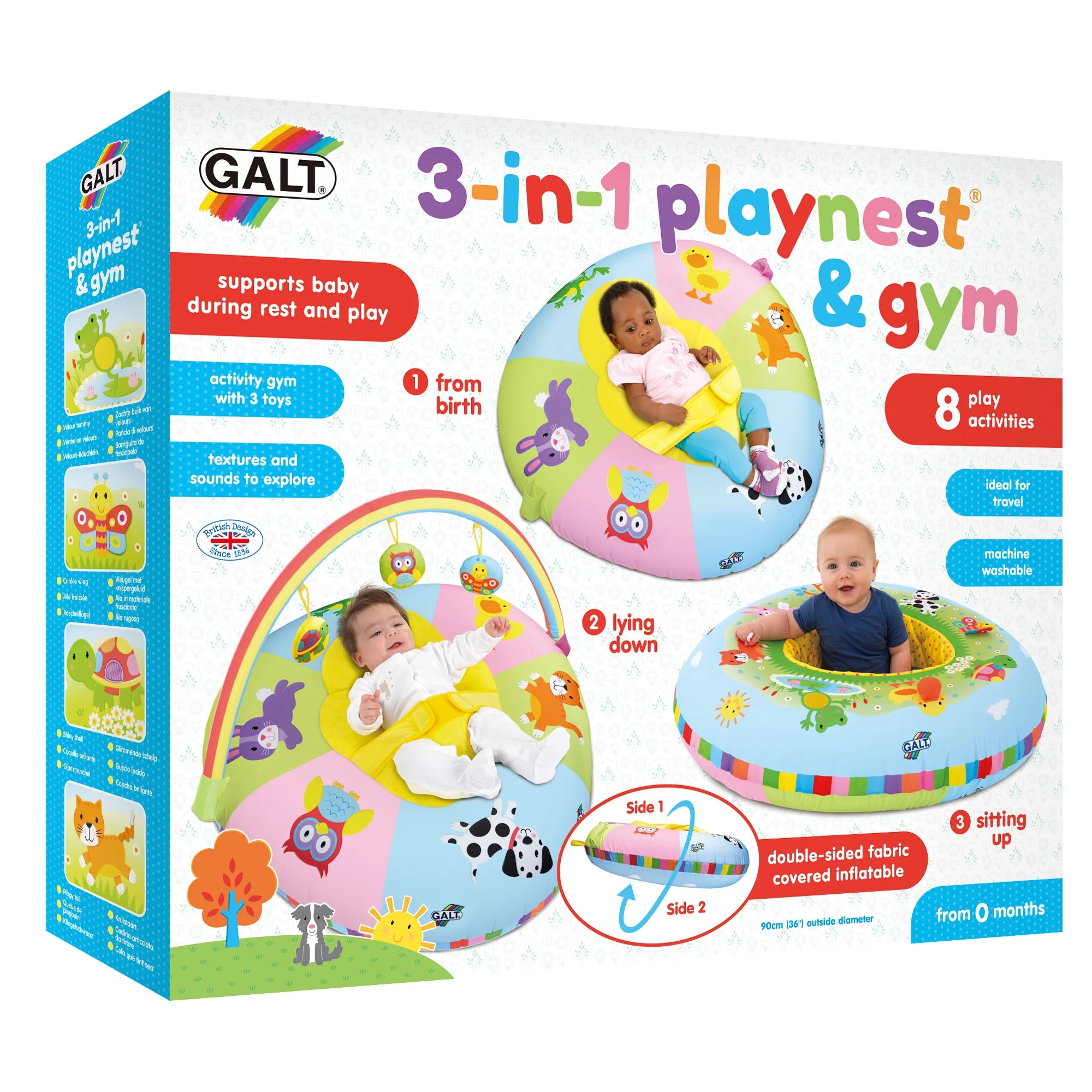 Galt 3-in-1 Playnest & Gym