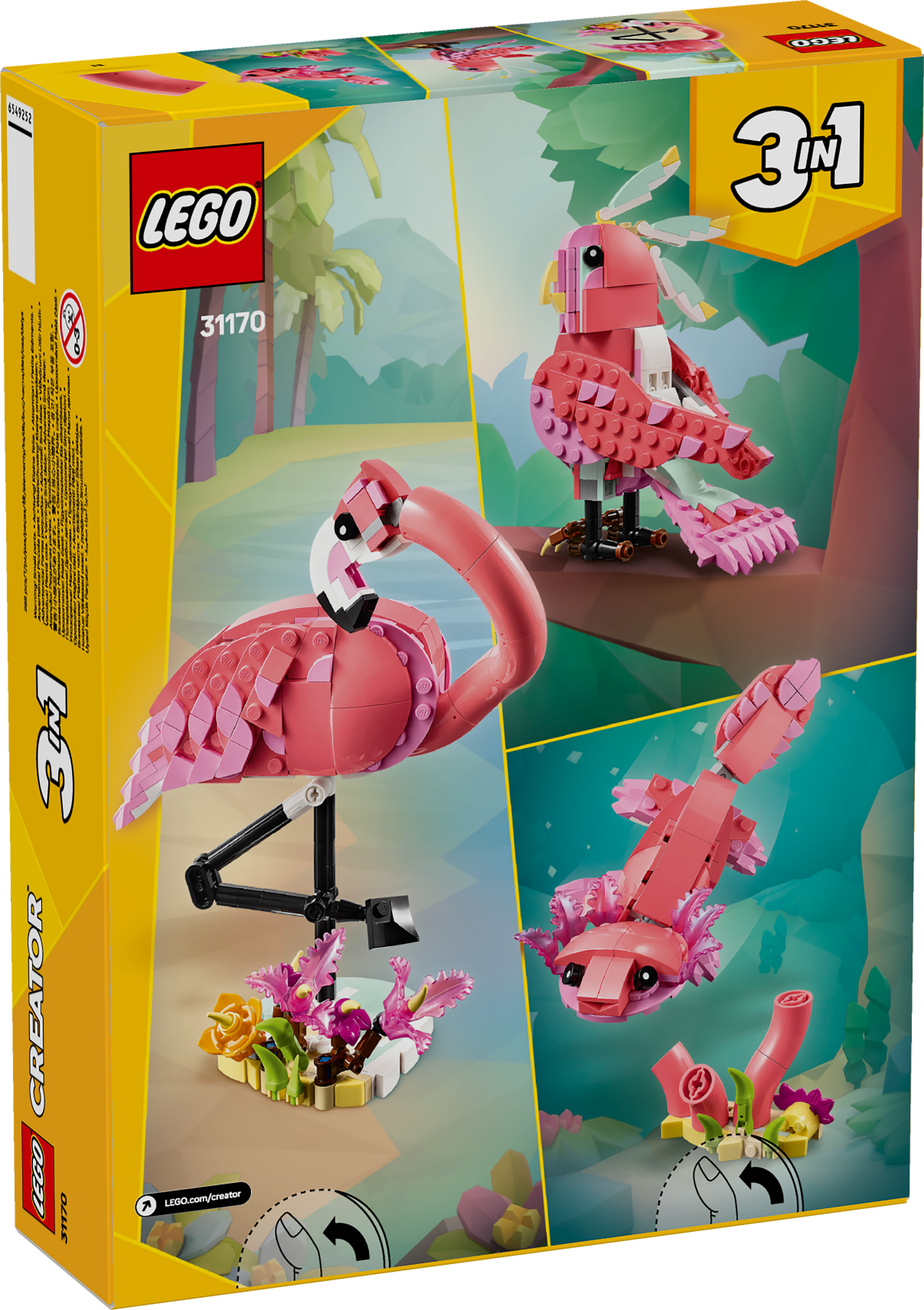Lego Creator Wild Animals: Pink Flamingo