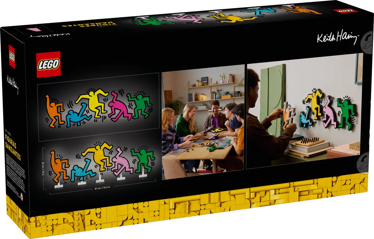 LEGO Art: Keith Haring – Dancing Figures