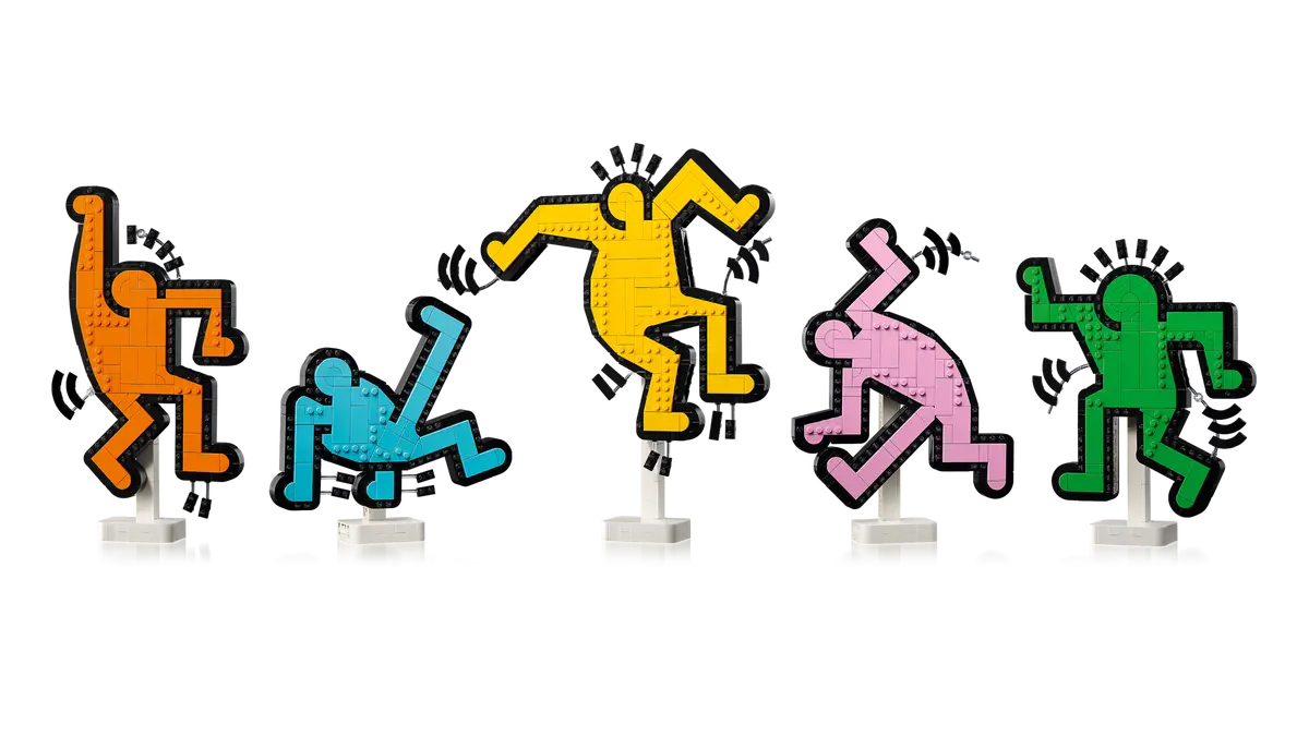 LEGO Art: Keith Haring – Dancing Figures