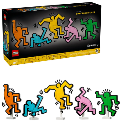 LEGO Art: Keith Haring – Dancing Figures