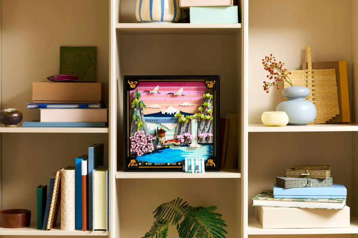 Lego Art Japanese Cherry Blossom Landscape