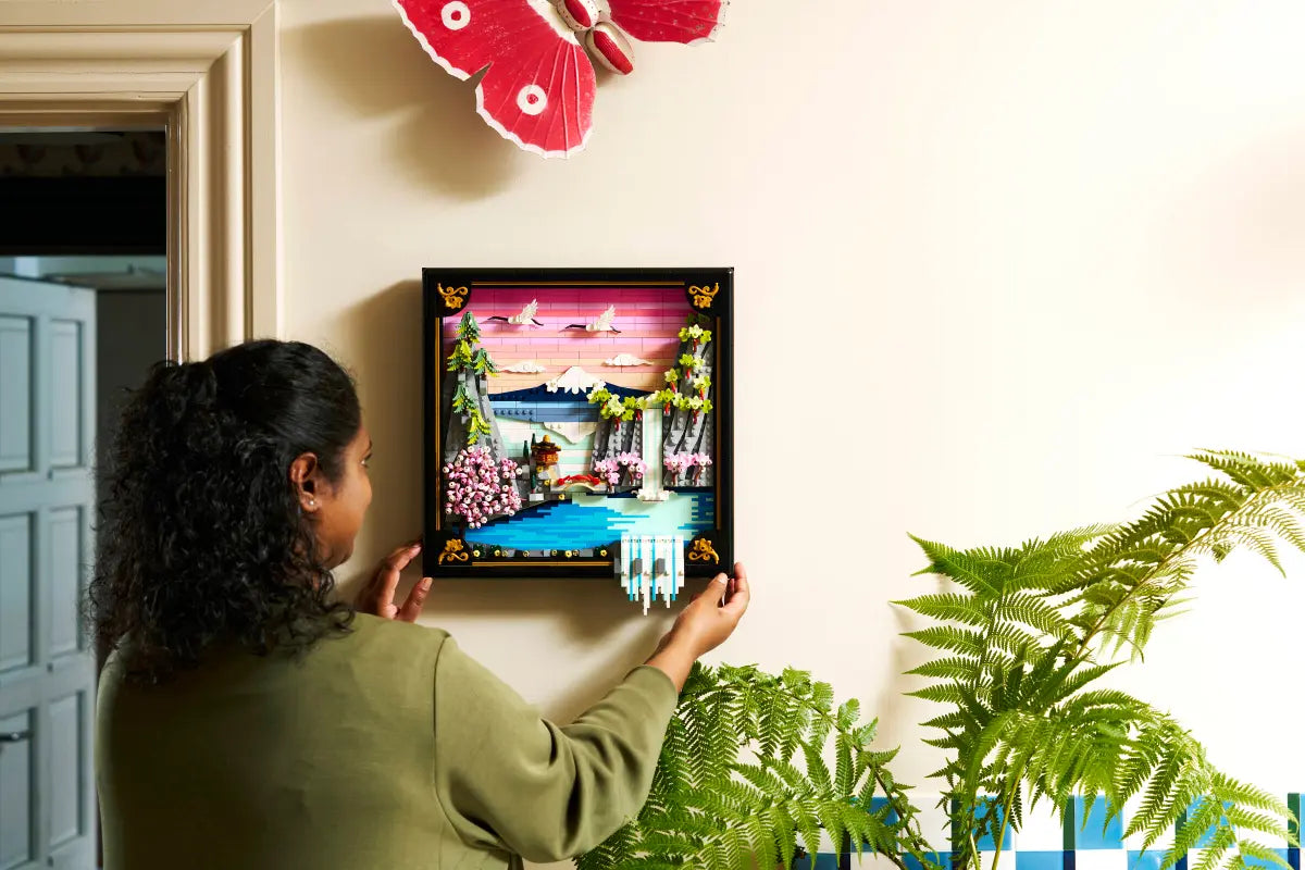 Lego Art Japanese Cherry Blossom Landscape