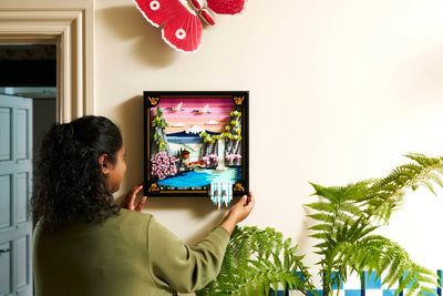 Lego Art Japanese Cherry Blossom Landscape