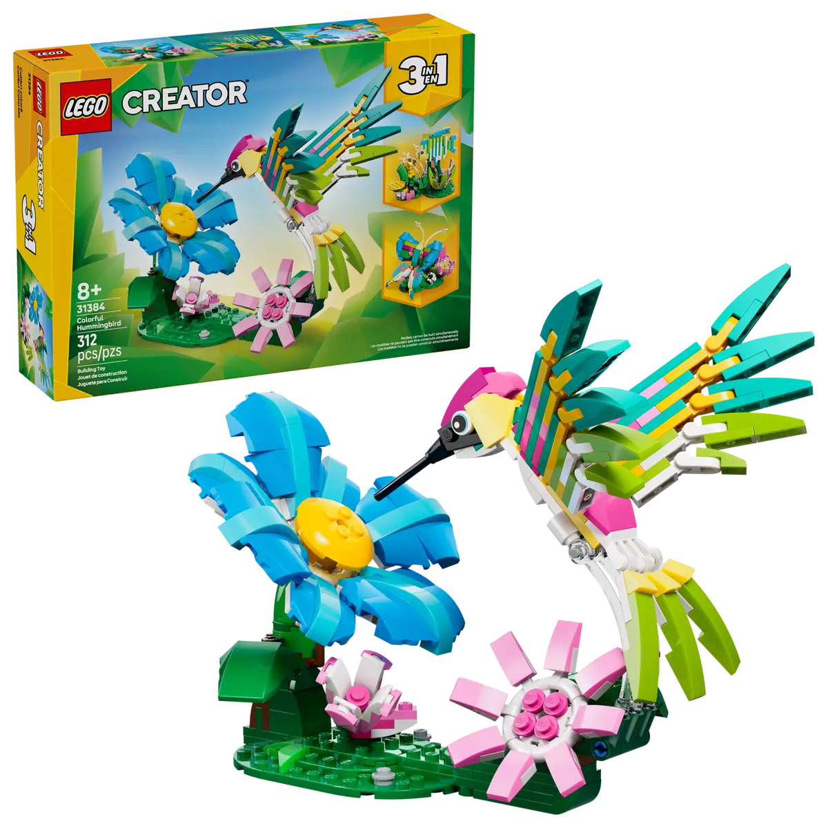 Lego Creator Wild Animals: Colorful Hummingbird