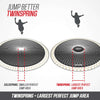 BERG Ultim Champion ECO Regular 13.5 x 8ft Trampoline + SAFETY NET DLX XL + LADDER