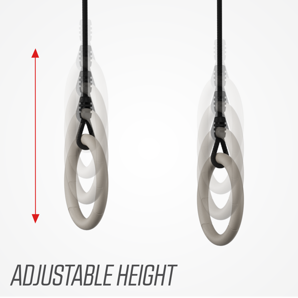 BERG PLAYBASE GYM RINGS (NEW)