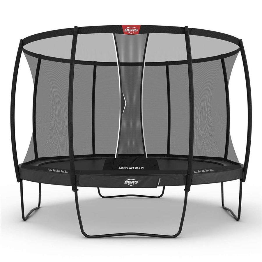 BERG Champion 14ft Trampoline + SAFETY NET DLX XL