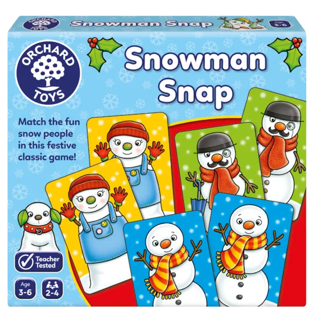 Orchard Toys Snowman Snap Mini Game (Copy)