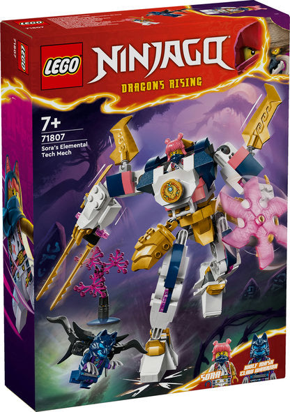 Lego Ninjago: Sora's Elemental Tech Mech 71807